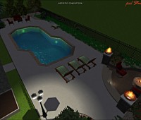 3D Fiberglass Pool Designs