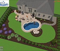 3D Fiberglass Pool Designs