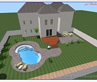 3D Fiberglass Pool Designs