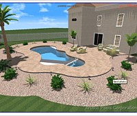 3D Fiberglass Pool Designs