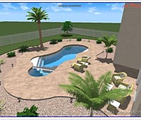 3D Fiberglass Pool Designs