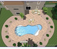 3D Fiberglass Pool Designs