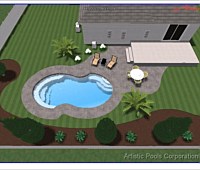 3D Fiberglass Pool Designs