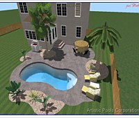 3D Fiberglass Pool Designs