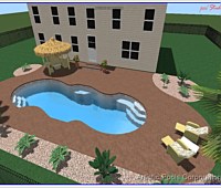 3D Fiberglass Pool Designs