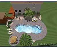 3D Fiberglass Pool Designs