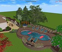 3D Fiberglass Pool Designs