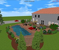 3D Fiberglass Pool Designs