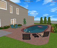 3D Fiberglass Pool Designs